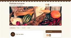 Desktop Screenshot of podroze-kulinarne.net