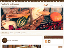 Tablet Screenshot of podroze-kulinarne.net